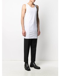 weißes Trägershirt von Ann Demeulemeester