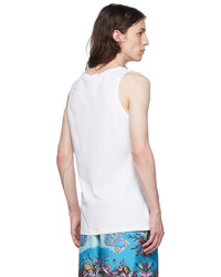 weißes Trägershirt von Versace Underwear