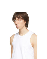 weißes Trägershirt von Sacai