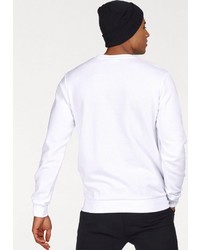 weißes und schwarzes bedrucktes Sweatshirt von Fila