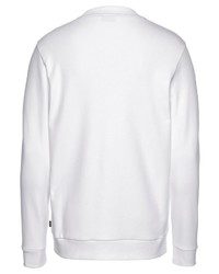 weißes und schwarzes bedrucktes Sweatshirt von Joop Jeans