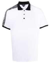 weißes und schwarzes Polohemd von Just Cavalli