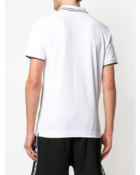 weißes und schwarzes Polohemd von McQ Alexander McQueen