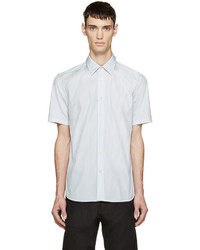 weißes vertikal gestreiftes Hemd von Marc Jacobs