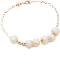 weißes Perlen Armband von ginette_ny