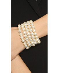 weißes Perlen Armband
