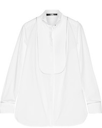 weißes verziertes Hemd von Karl Lagerfeld