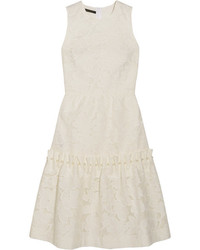 weißes verziertes Kleid von Mother of Pearl
