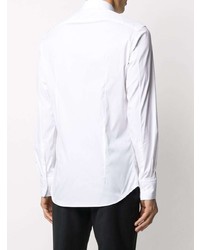 weißes verziertes Langarmhemd von Neil Barrett