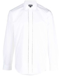 weißes verziertes Langarmhemd von Just Cavalli