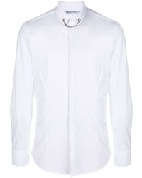 weißes verziertes Langarmhemd von Neil Barrett