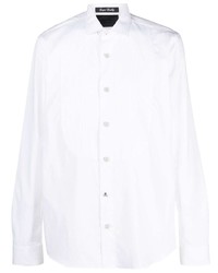 weißes verziertes Langarmhemd von Philipp Plein