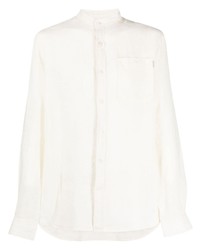weißes Wolllangarmhemd von Woolrich